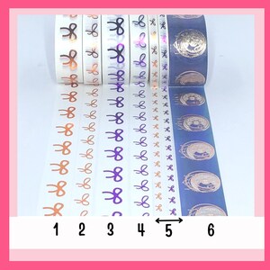 WASHI SAMPLES:  2019 Simply Gilded