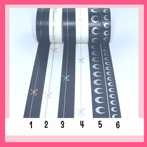 WASHI SAMPLES:  2019 Simply Gilded