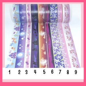 WASHI SAMPLES:  Arabian Nights, Fresh Jasmine