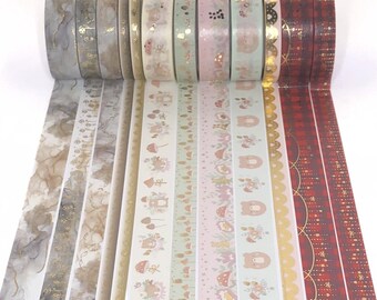 WASHI-MONSTERS: Simply Gilded 2023 Neutral Ink & Mushroom Kingdom