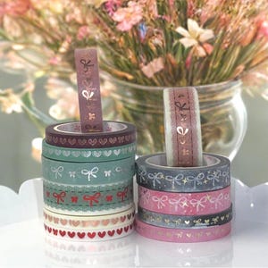 WASHI SAMPLES:  TPRC Holly, Mittens