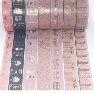 WASHI SAMPLES:  2020 Simply Gilded