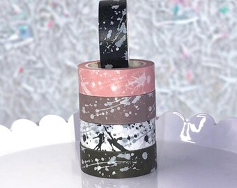 WASHI SAMPLES:  Splatter!