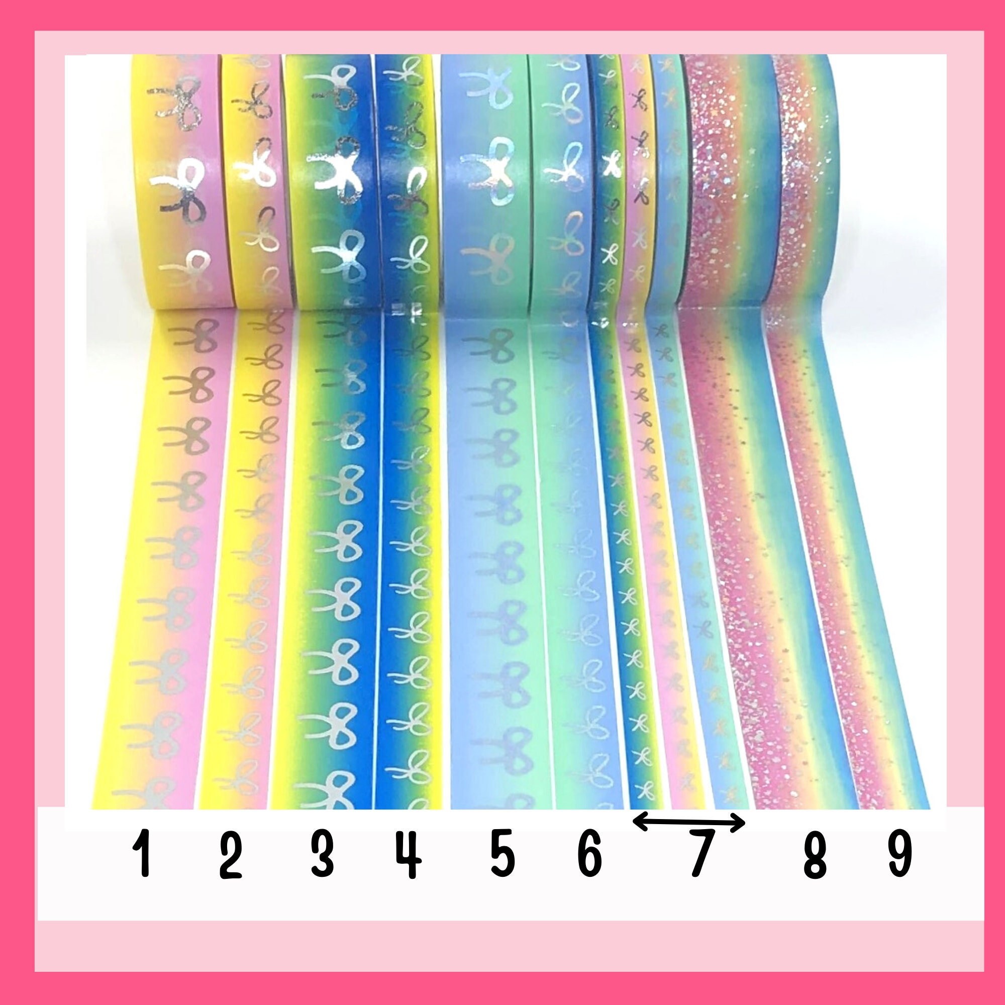 WASHI SAMPLES:  2021 Simply Gilded Juicy