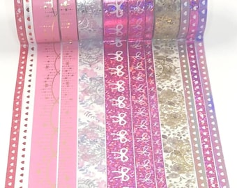 WASHI SAMPLES:  Simply Gilded 2023 Valentine's Release