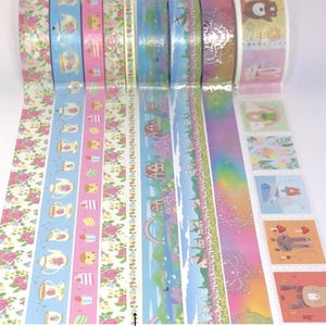 WASHI SAMPLES:  2024 Tea Time