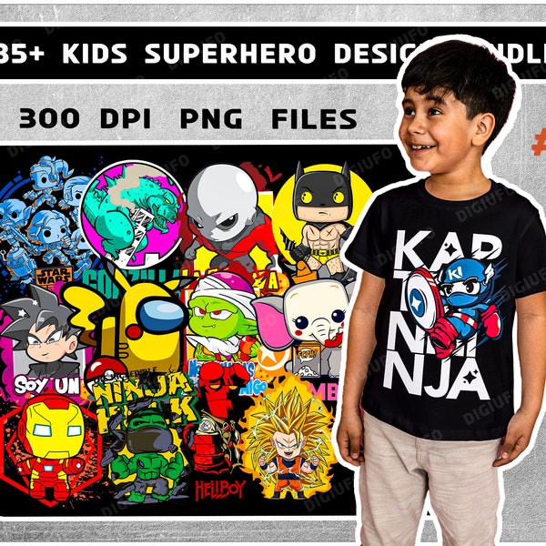85+ kids superhero bundle -Super heroes Kids Digital Set - Clipart images - kids PNG - Super heroes Avengers kids Digital Papers