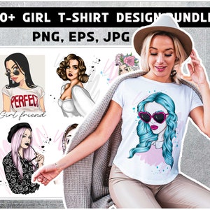 110+ premium Feminist girl Design Bundle, tee design, t-shirt design, T-Shirt pod design, Streetwear design, Sublimation, DTG, DTF, png
