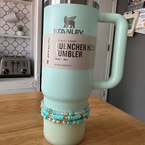 Mint Tumbler Armbänder - Stanley Boot Topper/Charm stapelbare Armbänder