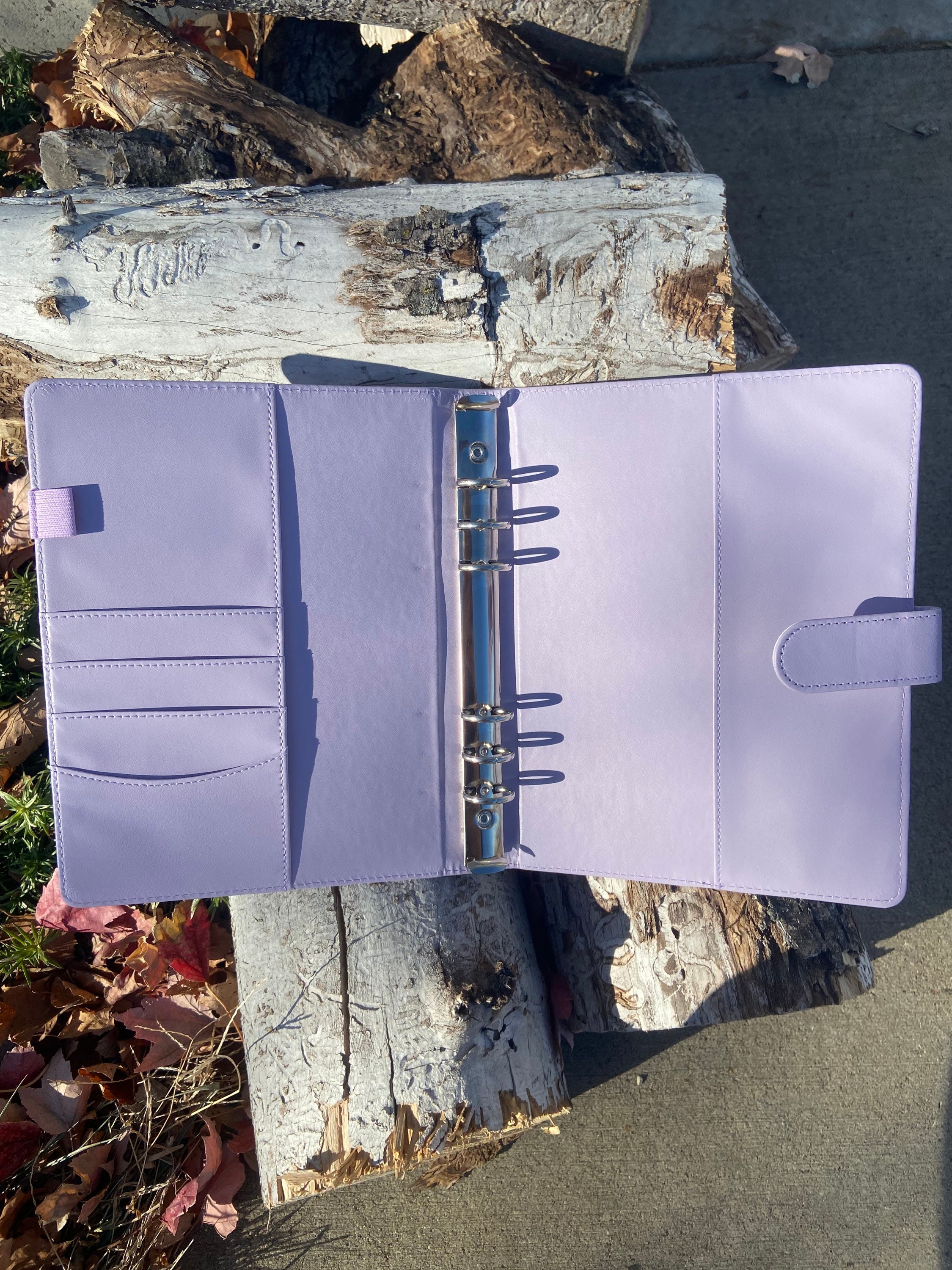 Personalized A5 Bullet Journal Binder | Custom Name 6 Ring Refillable ...