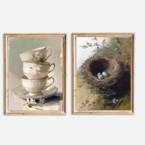 Spring Robin Nest Print | Printable Wall Decor | Printable Wall Art ...