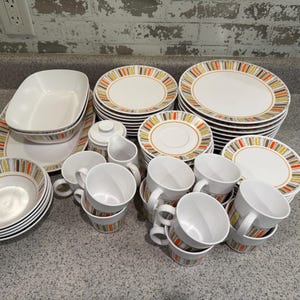 【ヴィンテージ】ノリタケ　プログレッション　マルディグラ　プレート　【9枚】 ヴィンテージ】ノリタケ プログレッション マルディグラ