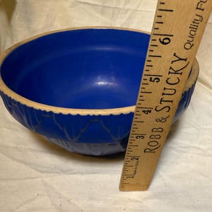 Bowl Mixing Clay City TN Cobalt Blue
