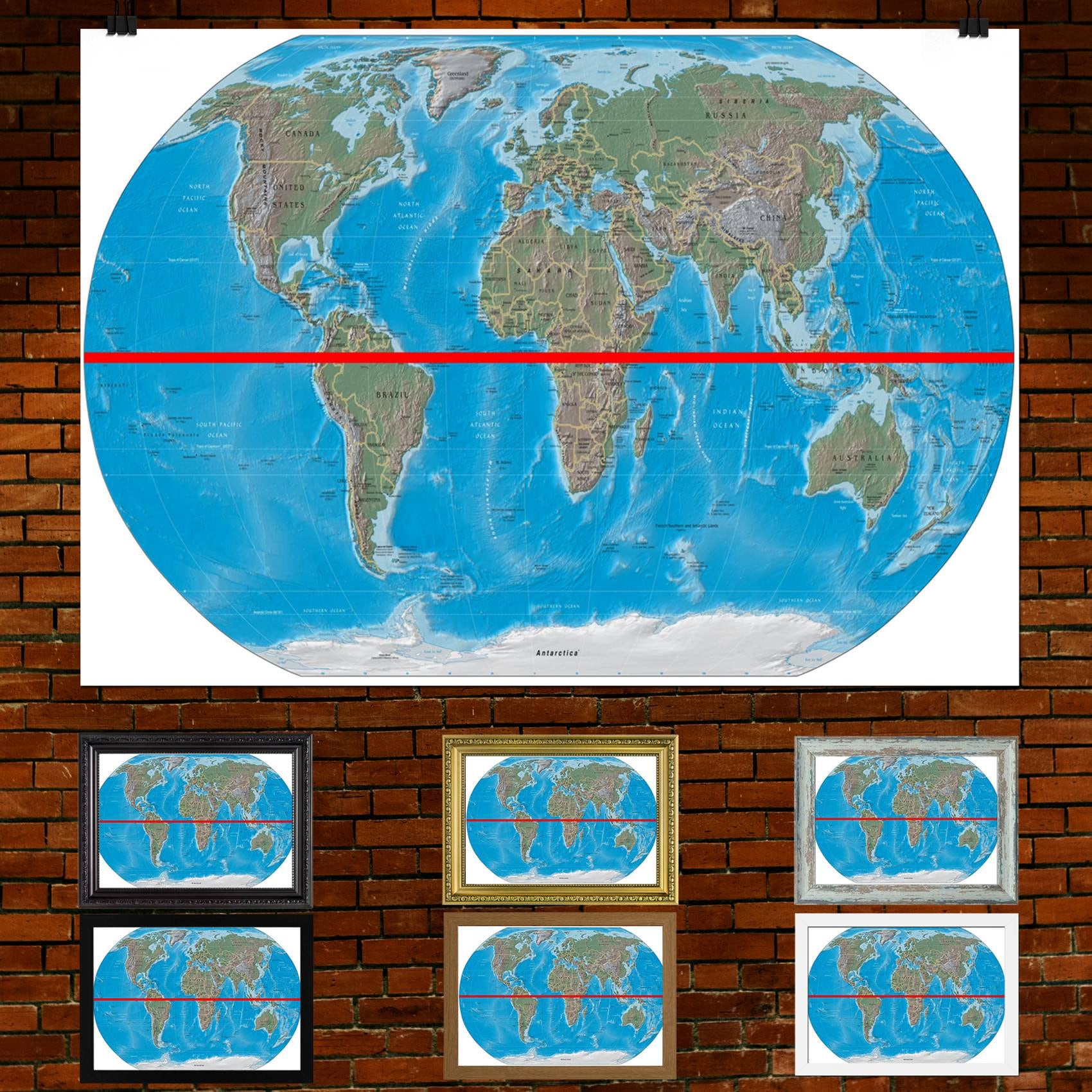 The Equator Map - Il Fullxfull.4335479313 K20h