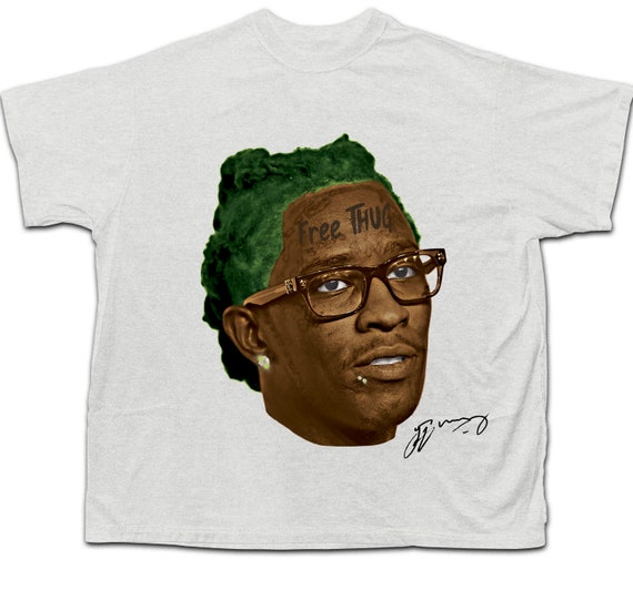 Free Thug Heavyweight T-shirt , Young Thug Shirt , Rapper T Shirt