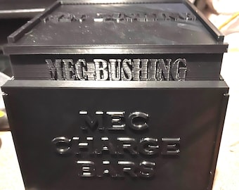 Mec Charge Bar Storage. 3D Printed PLA