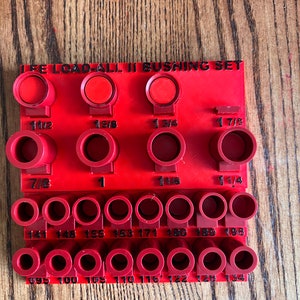 3D printed Lee Load All Two Bushing storage