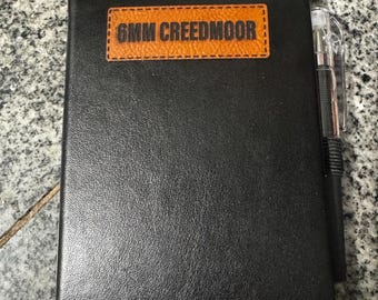 Leather Custom Load/Range Data note books
