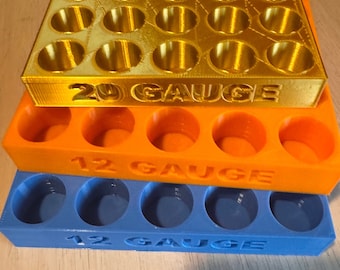 3D Printed shotgun Ammo Trays huls