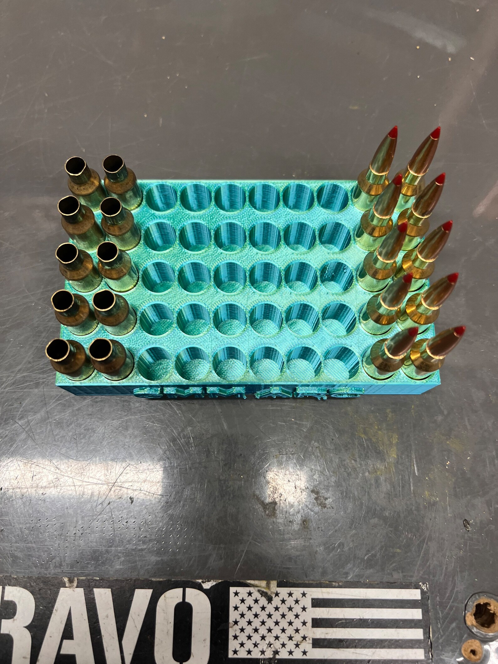 Custom 3D Printed Ammo Tray 50 Holder - Etsy