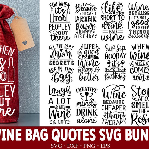 Wine Bag Bundle svg, Valentine’s Wine Bag svg, Funny Valentine’s Wine Bag, Wine bag cut files, I love you wine love with,