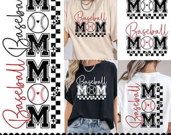Baseball Mom Front Back Svg, Baseball Mom Shirt Svg, Proud Baseball Mom Svg, Baseball Mama Svg, Game Day Mom Svg, Baseball Back Svg Design