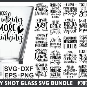 Lustige Schnapsglas SVG Bundle3, Schnapsglas Warp, Schnapsglas-Design, Schnapsglas-Zitate, Glas warp svg, Cut Dateien, Schnapsglas Cricut
