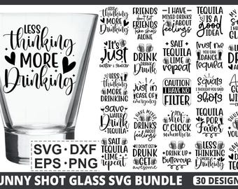 Funny Shot Glass SVG Bundle3, Shot Glass warp, Shot Glass design, Shot Glass quotes,glass warp svg, Cut files, Shot Glass cricut