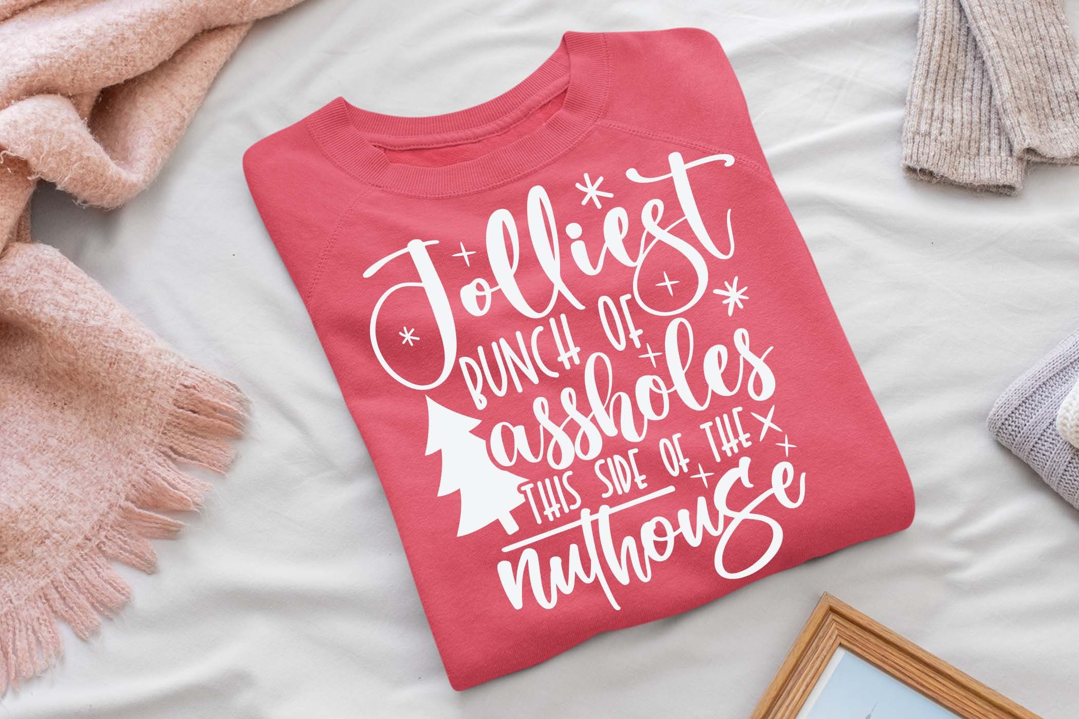 Jolliest Bunch of Assholes This Side of the Nuthouse Svg,christmas Svg ...