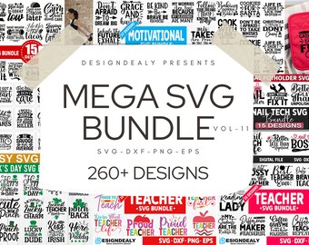 Mega svg bundle, Trendy svg bundle, Mega clipart png bundle, T shirt designs svg, Files for cricut