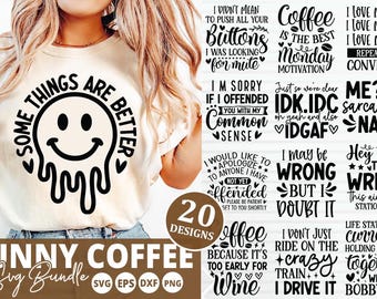 Coffee svg Bundle, Digital files, Coffee t shirt, Funny t shirt bundle, Coffee quotes, Coffee t shirt svg, Coffee svg bundle