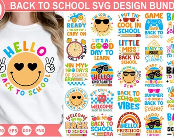 Back To School SVG Bundle, Teacher squad Svg, Teach Love inspire, School Svg, Teacher Life Svg, Back to School Svg, Teacher Appreciation Svg