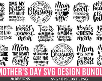 Mother's Day SVG Bundle,Best Mom Ever,Mother's Day Surprise,Love You Mom,Mother's Day Celebration,Mom's Day Out, Mothers day t shirt svg