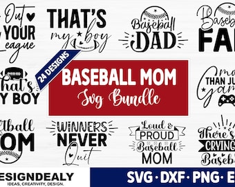 Baseball Mom Svg Bundle, Baseball Mom Png Bundle, Baseball Cut files, Baseball Cut File Svg Png, Baseball Svg Bundle