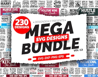 Mega svg bundle, Trendy svg bundle, Mega clipart png bundle, T shirt designs svg, Files for cricut