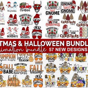 Christmas and Halloween mega bundle, Fall sublimation bundle, Halloween sublimation bundle, Merry Christmas png, Christmas vibes png
