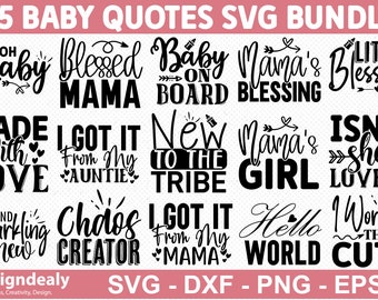 Baby T shirt Bundle, Baby Onesie SVG, Funny Baby svg, baby newborn svg, Newborn SVG Bundle, Baby Quote Bundle, Cute Baby Sayings svg