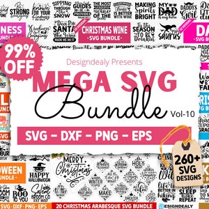 Mega svg bundle, Trendy svg bundle, Mega clipart png bundle, T shirt designs svg, Files for cricut