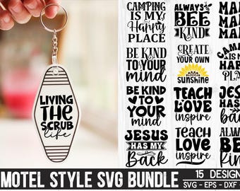 Paquete SVG de estilo motel, citas de motel svg, archivo de corte de motel, paquete de estilo motel divertido, diseño, svg, archivo de corte