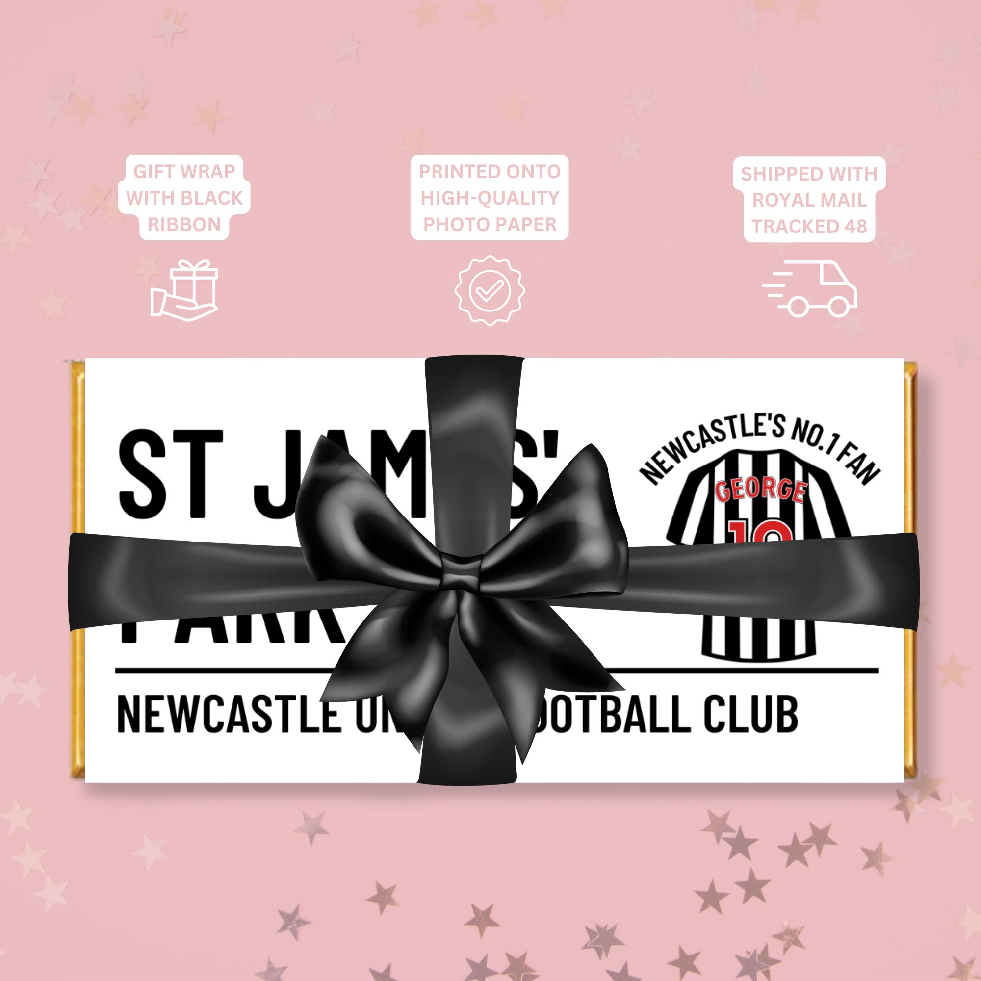 Écharpe Mini Voiture Newcastle United FC - Officielle - Cadeau Supporter