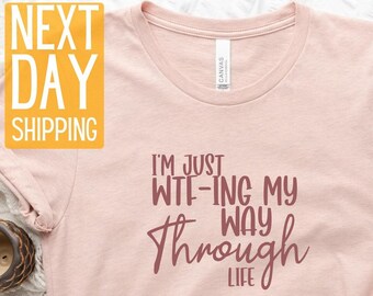 Sarcastic Mom Life T-Shirt: Funny Women's Graphic Tee