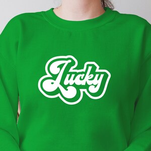 Lucky Shamrock St. Patrick's Day Sweatshirt