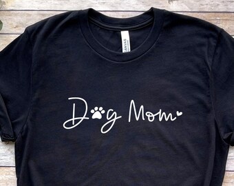 Dog Mom T-Shirt: Fur Mama Gift, Dog Lover Shirt