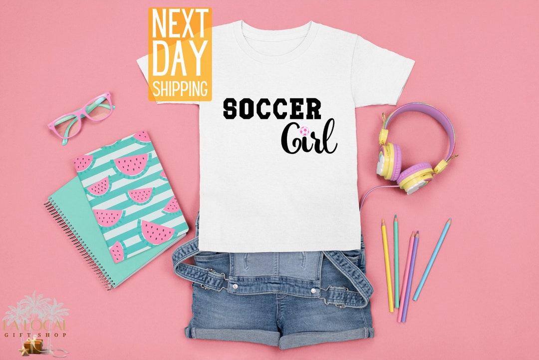Soccer Girl Shirt, Girls Soccer Shirt, Custom Soccer Shirt, Soccer Player Shirt, Girls Soccer