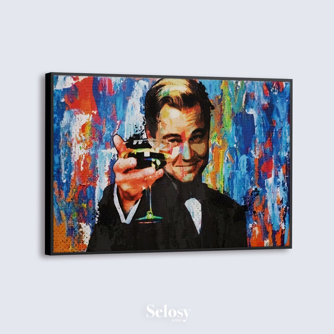 The Great Gatsby Wall Art Leonardo Dicaprio Poster Great Gatsby Party
