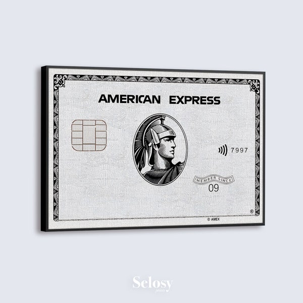 Amex Platinum Card Replica Etsy
