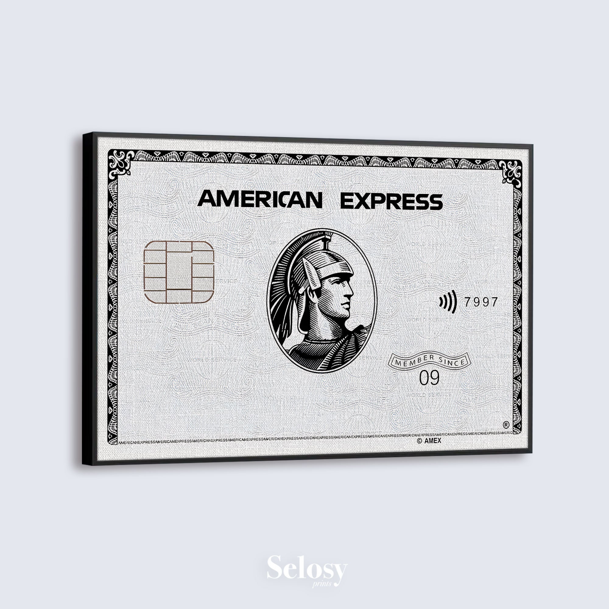 The Black Card American Express Centurion Card (Replica) 