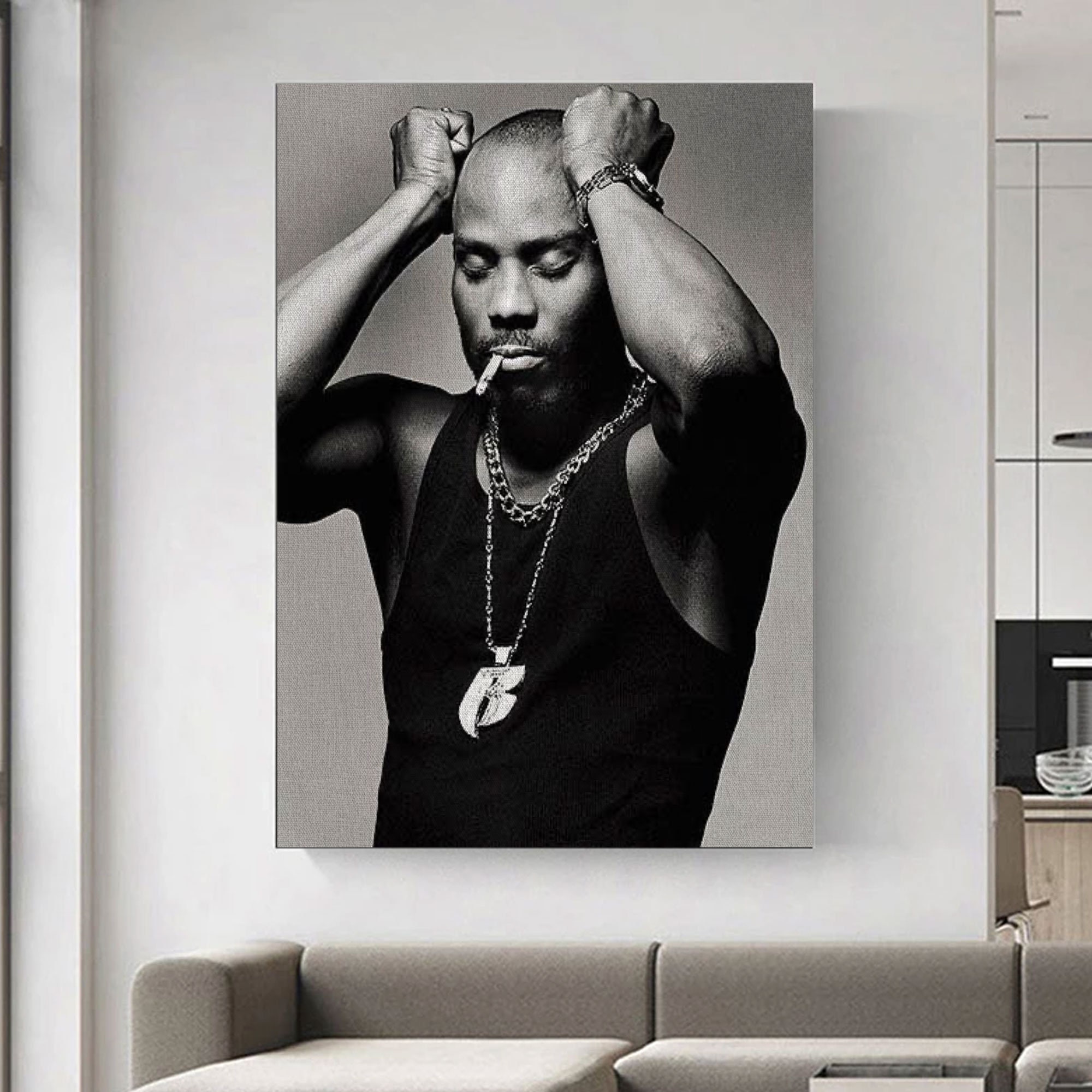 DMX Rapper Poster Wall Art DMX Ruff Ryders Rapper Art Music Studio ...