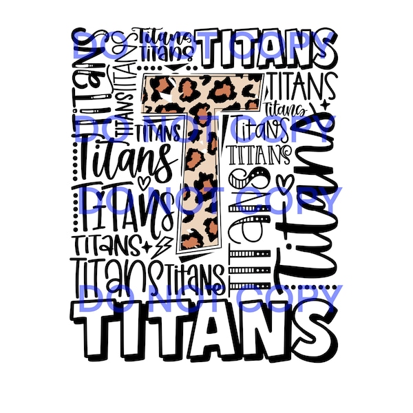 PNG TN Titans digital download