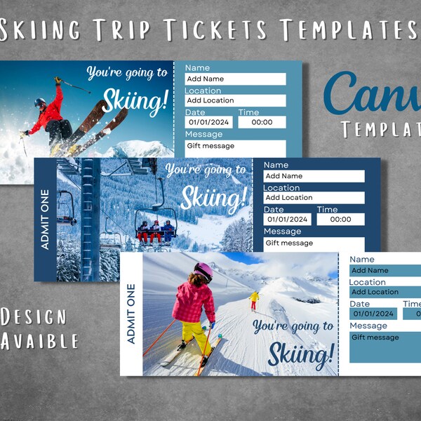 Ski Pass Template Etsy Ski Pass Template Etsy
